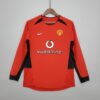 Manchester United 2002/03 Home Retro Long Sleeve Jersey S-2XL