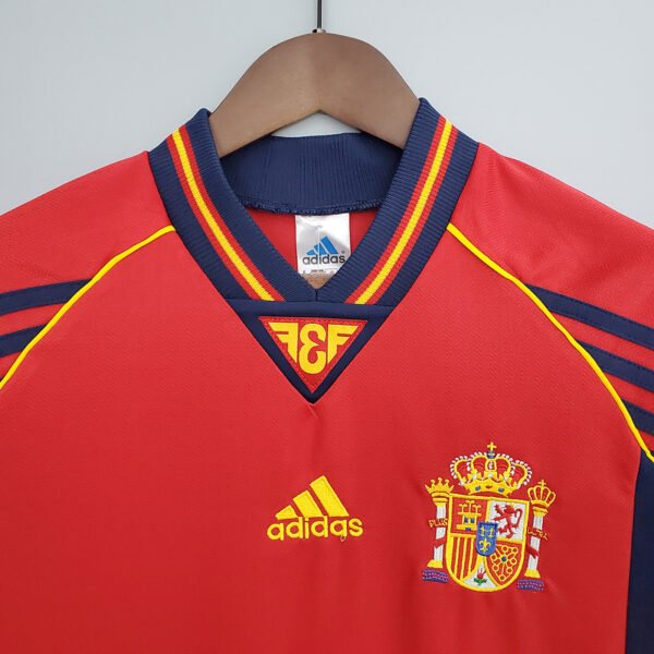 Spain 1998 Home Retro Jersey S-2XL