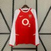 390c0498 Arsenal 2002/04 Home Retro Long Sleeve Jersey S-2XL