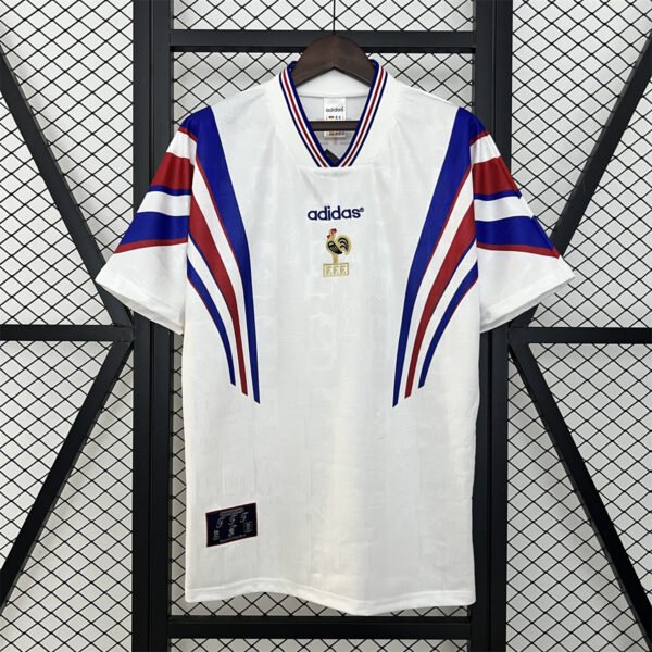 3a52e9b4 France 1996 Away Retro Jersey S-2XL