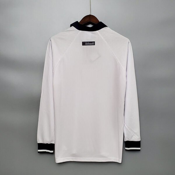 England 1998 Home Retro Long Sleeve Jersey S-2XL
