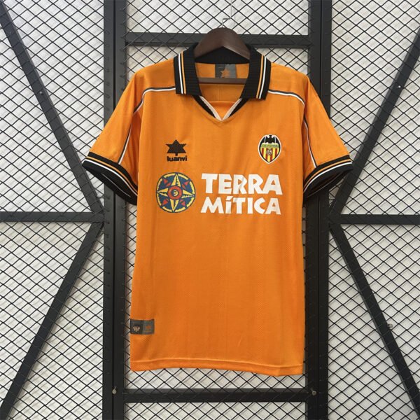 4 Valencia 1999/00 Away Retro Jersey S-2XL