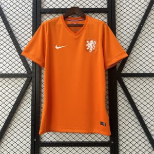 Netherlands 2014 Home Retro Jersey S-2XL