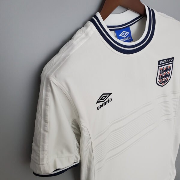 4 England 2000 Home Retro Jersey S-2XL