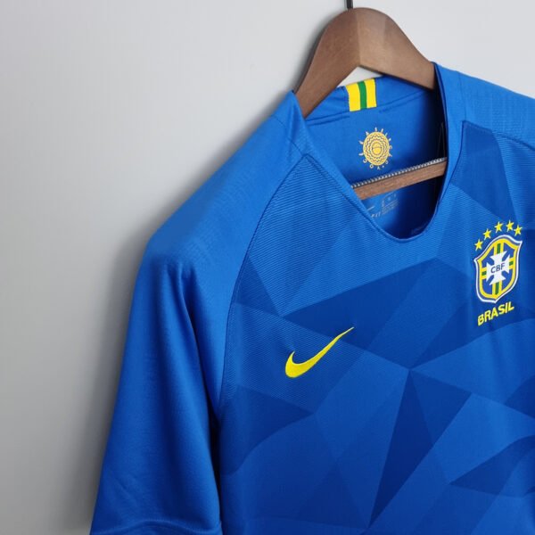41d70b47 Brazil 2018 Away Retro Jersey S-2XL