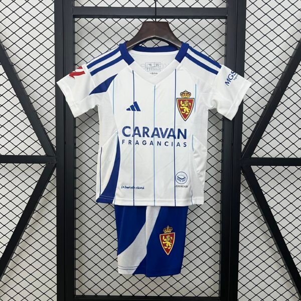 Real Zaragoza 24/25 Home Kids Kit - 16-28