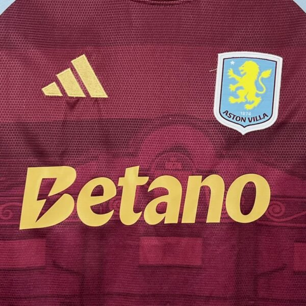 Aston Villa 25/26 Home Fan Version Jersey - S-2XL