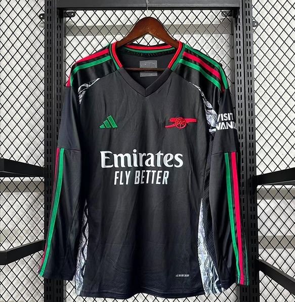Arsenal 24/25 Away Long Sleeve Jersey - S-2XL