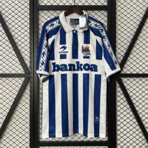 Real Sociedad 1994/95 Home Retro Jersey S-2XL