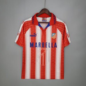 Atletico Madrid 1995/96 Home Retro Jersey S-2XL