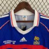 4efeaf9a France 1998 Home Retro Long Sleeve Jersey S-2XL