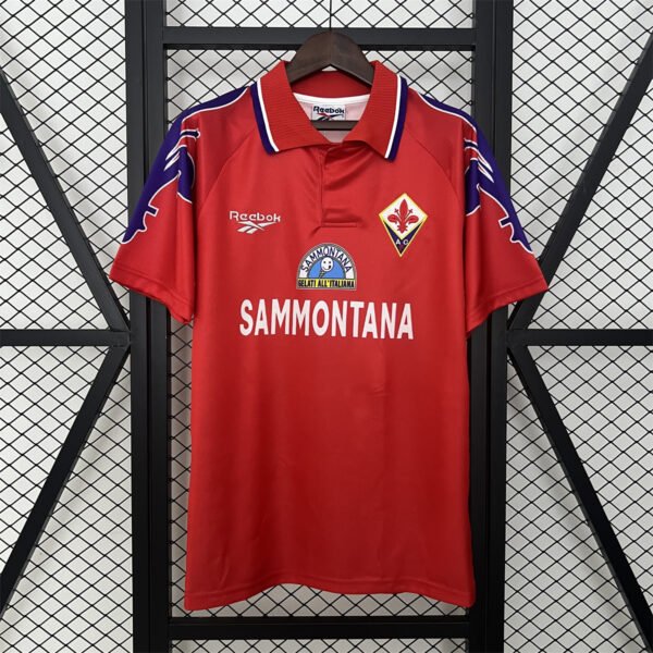5726137e Fiorentina 1995/96 Second Away Retro Jersey S-2XL