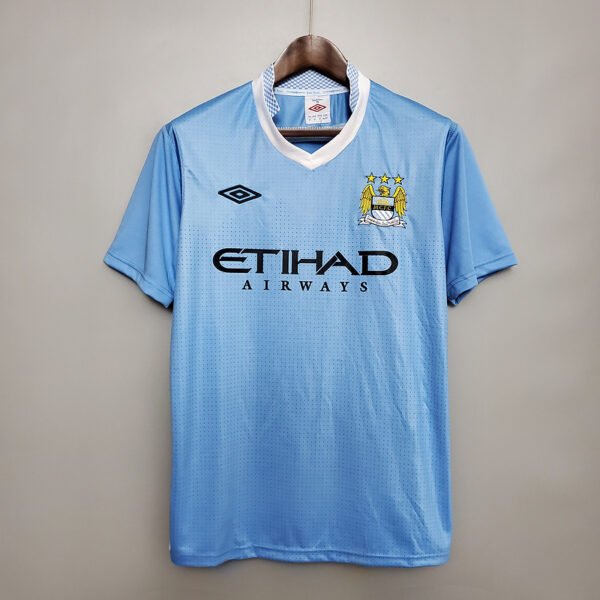 58e1fbc7 Manchester City 2011/12 Home Retro Jersey S-2XL
