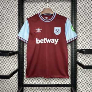 West Ham United 24/25 Home Fan Version Jersey - S-2XL