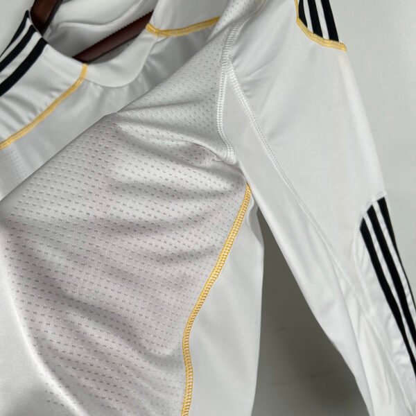 Real Madrid 2009/10 Home Retro Long Sleeve Jersey S-2XL