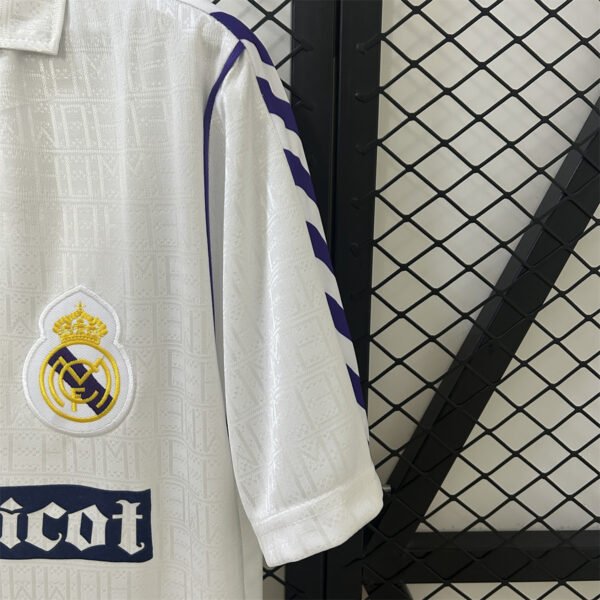 Real Madrid 1989/90 Home Retro Jersey S-2XL