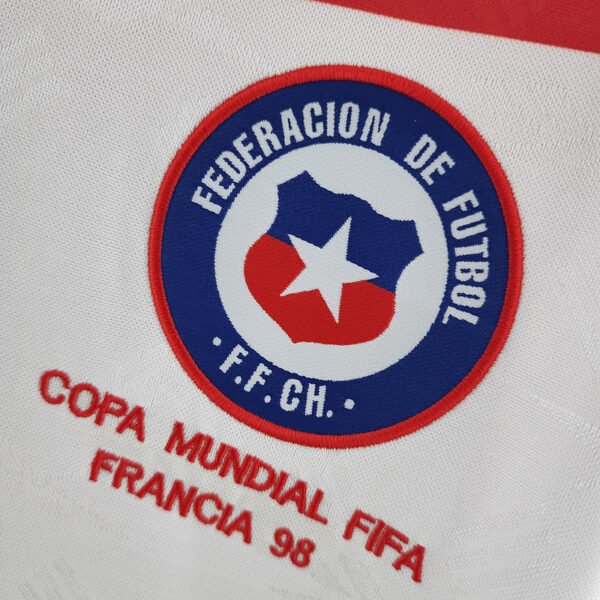 Chile 1998 Away Long Sleeve Retro Jersey S-2XL