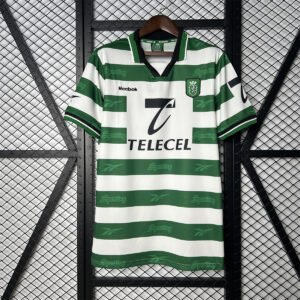 Sporting Lisbon 1999/00 home retro jersey S-2XL