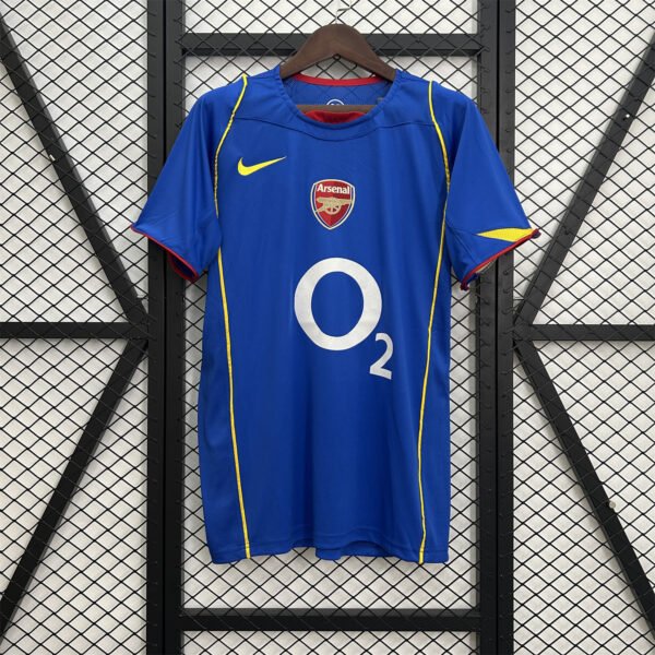 6 Arsenal 2004/05 Away Retro Jersey S-2XL