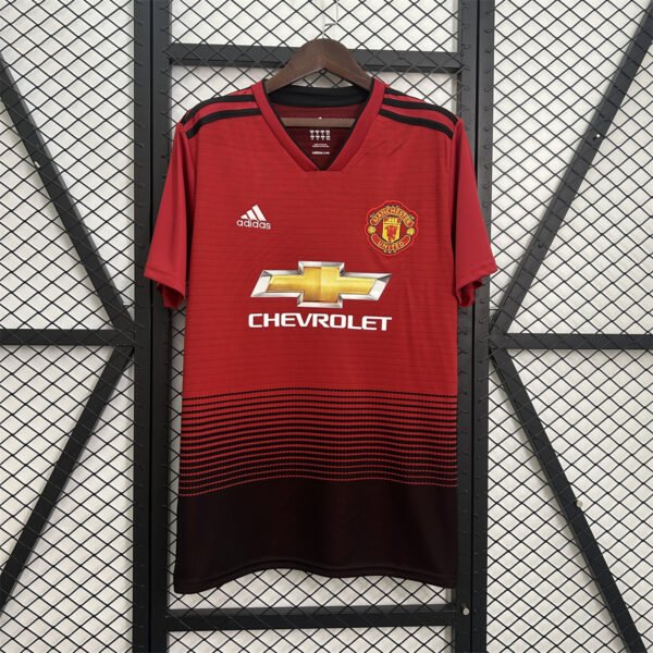 6 Manchester United 2018/19 Home Retro Jersey S-2XL