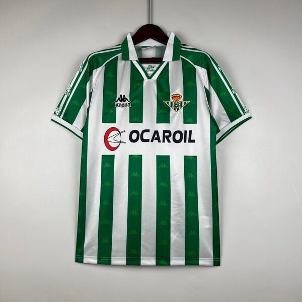 6136b748 Real Betis 1995/96 Home Retro Jersey S-2XL