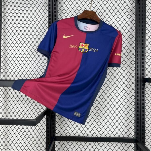 Barcelona 24/25 125th Anniversary Edition Jersey (Fan Version) S-2XL