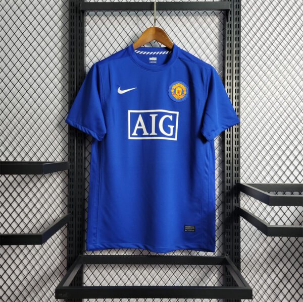 627d9927 Manchester United 2008/09 Second Away Retro Jersey S-2XL