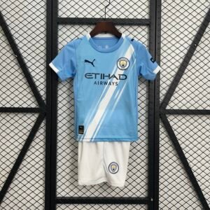 Manchester City 25/26 home jersey (children's kit) 16-28