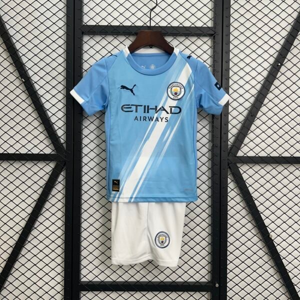 Manchester City 25/26 home jersey (children's kit) 16-28