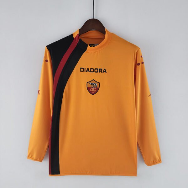 Rome 2005/06 Home Retro Long Sleeve Jersey S-2XL