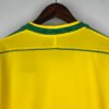 67d2f06e Brazil 1998 Home Retro Long Sleeve Jersey S-2XL