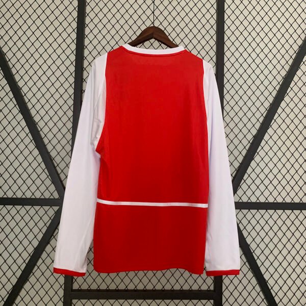 67fb841d Arsenal 2002/04 Home Retro Long Sleeve Jersey S-2XL