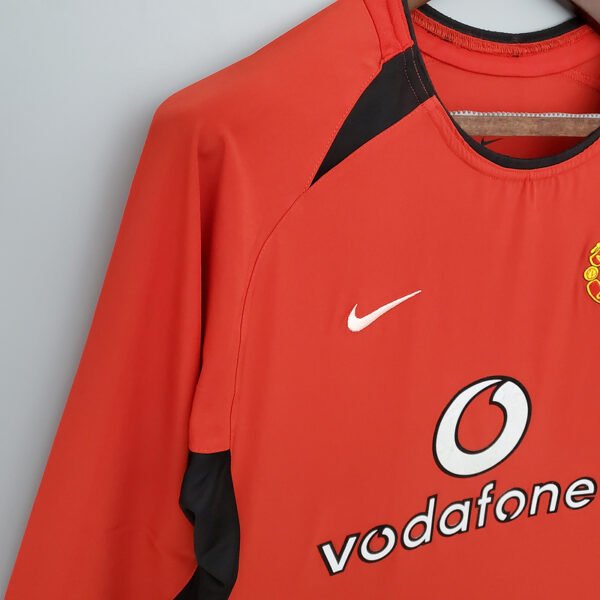 Manchester United 2002/03 Home Retro Long Sleeve Jersey S-2XL