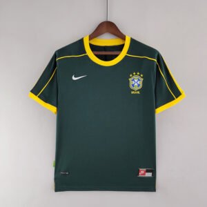 Brazil 1998 Goalkeeper Retro Jersey S-2XL