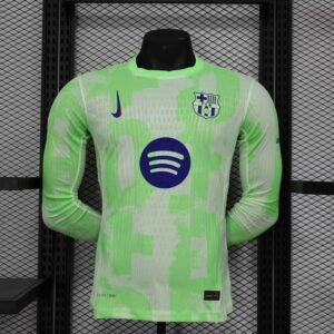 Barcelona 24/25 Second Away Long Sleeve Jersey (Player Version) S-2XL