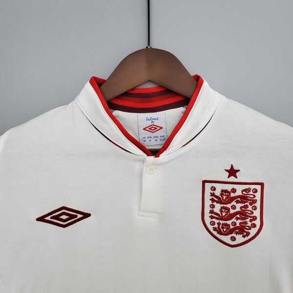 England 2012 Home Retro Jersey S-2XL