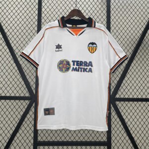 Valencia 1999/00 Home Retro Jersey S-2XL