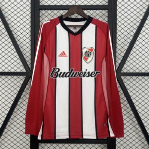 River Plate 2003/04 Away Retro Long Sleeves Jersey S-2XL