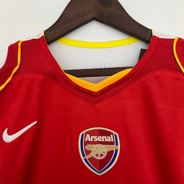 7 Arsenal 2004/05 Home Retro Jersey S-2XL
