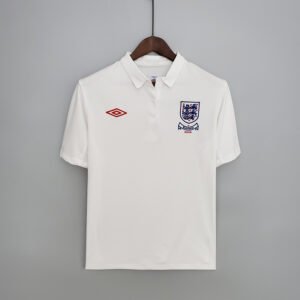England 2010 Home Retro Jersey S-2XL