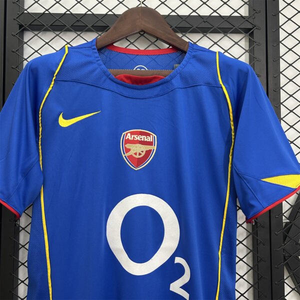 7 Arsenal 2004/05 Away Retro Jersey S-2XL