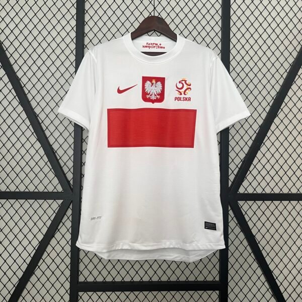 Poland 2012 Home Retro Jersey S-2XL