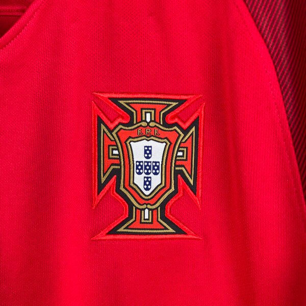 7138dd0b Portugal 2016 Home Retro Long Sleeve Jersey S-2XL