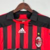 AC Milan 2007/08 Home Retro Long Sleeve Jersey S-2XL