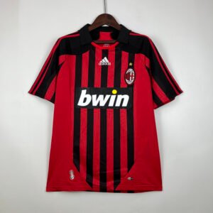 AC Milan 2007/08 Home Retro Jersey S-2XL