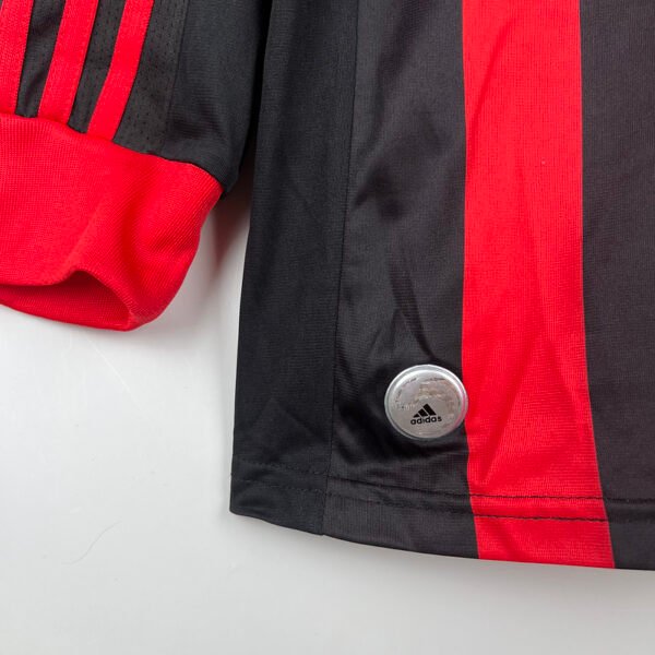 AC Milan 2009/10 Home Retro Long Sleeve Jersey S-2XL
