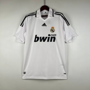 Real Madrid 2008/09 Home Retro Jersey S-2XL