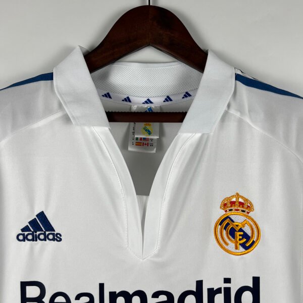 Real Madrid 2001/02 Home Retro Jersey S-2XL