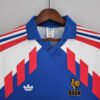 France 1988/90 Home Retro Long Sleeve Jersey S-2XL