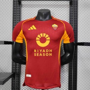 AS Roma 25/26 Home Player Version Jersey - S-2XL